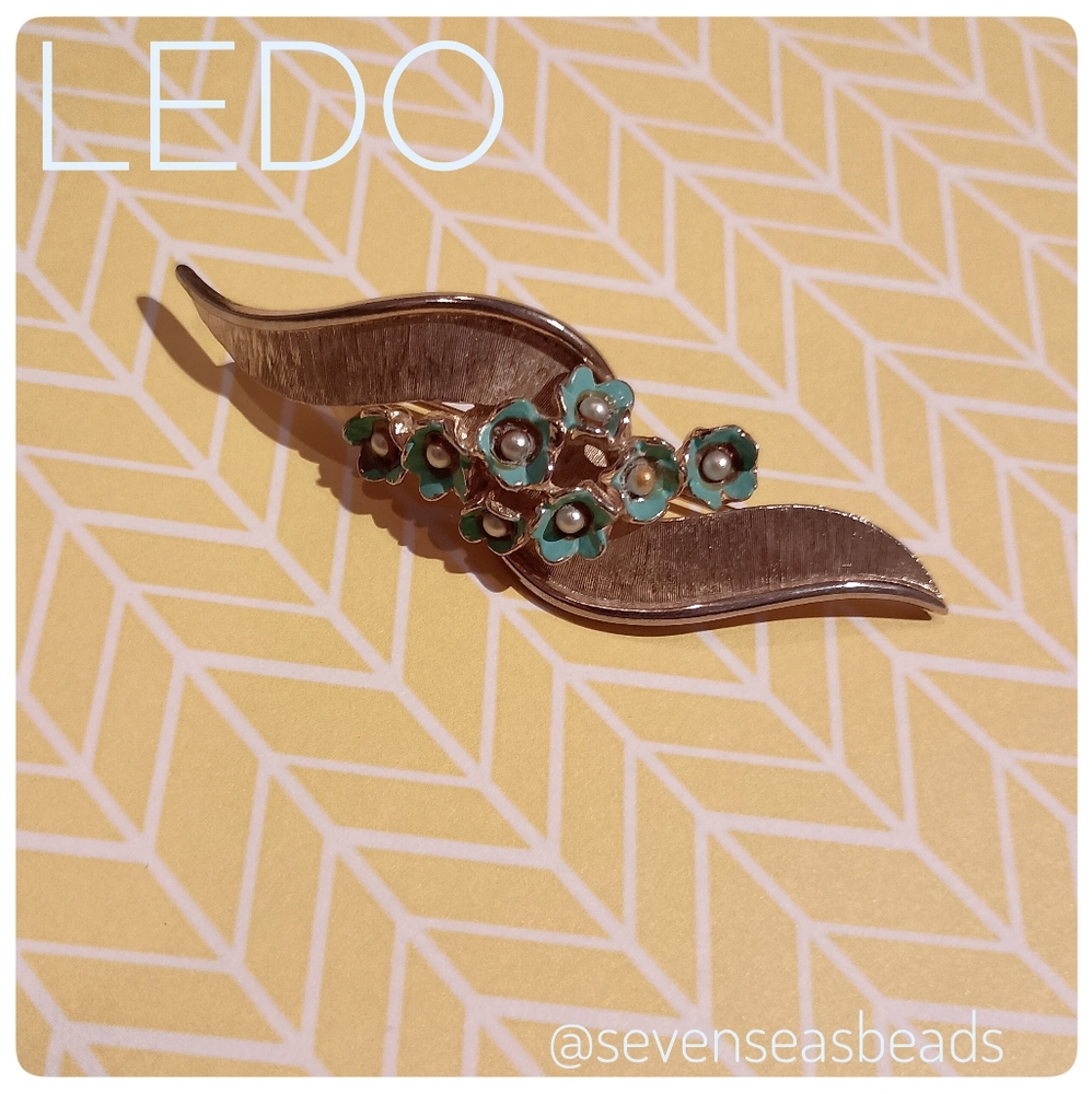 💘LEDO Vintage Brooch - Picture 2 of 7